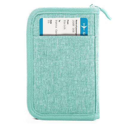 Family RFID Passport Wallet and Travel Organizer