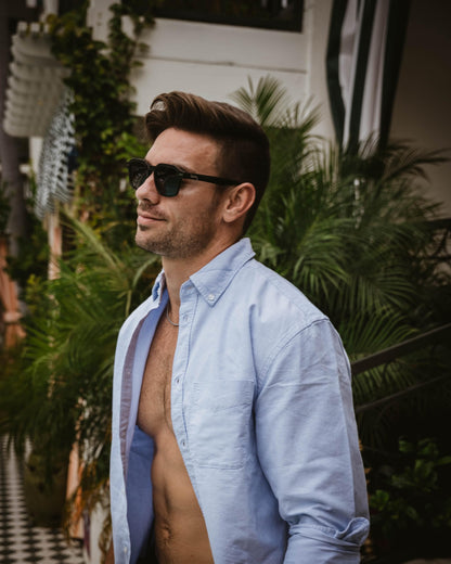 Polarized Sunglasses with Acetate Frames and UV400