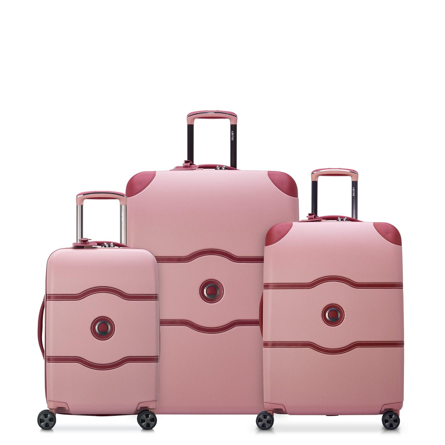 Hardside Luggage with Smooth Spinner Wheels