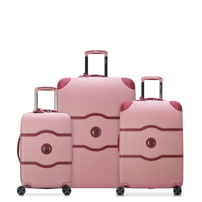 Hardside Luggage with Smooth Spinner Wheels