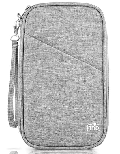 Family RFID Passport Wallet and Travel Organizer