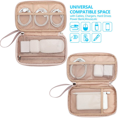 Travel Cord Organizer Case for Cables and Chargers