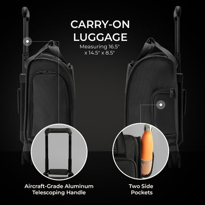 Premium Spinner Luggage with Smooth Rolling Wheels