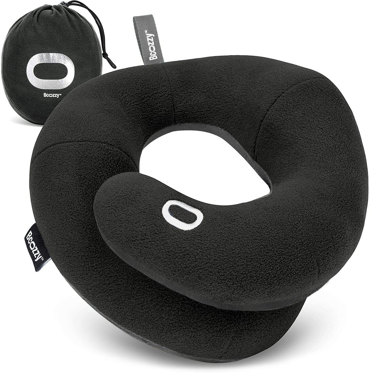 Travel Neck Pillow with Supportive Wrap Design