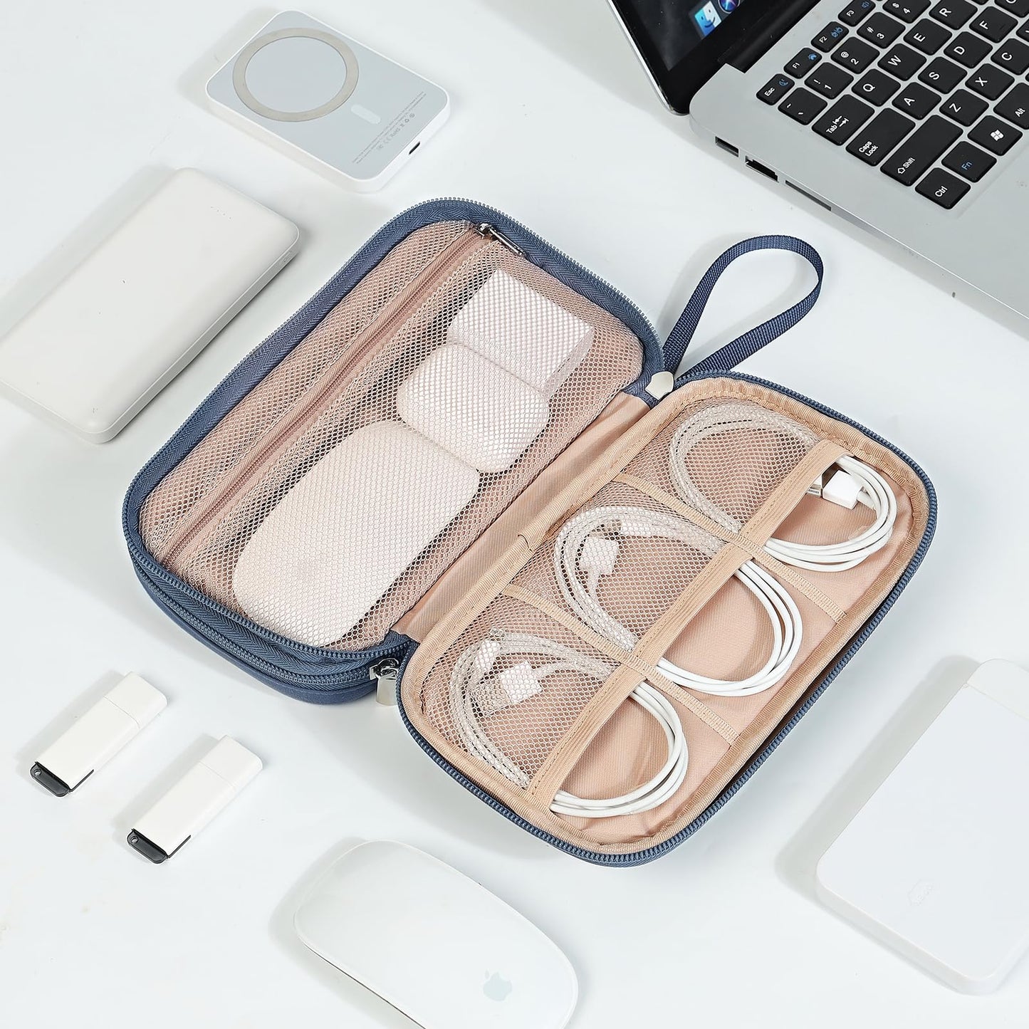 Travel Cord Organizer Case for Cables and Chargers