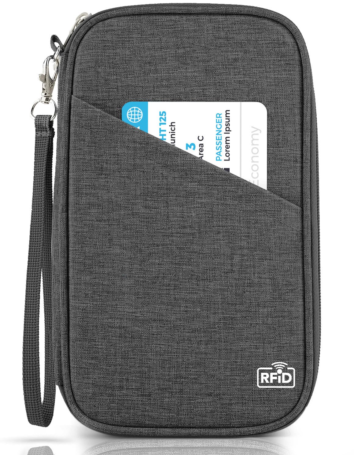 Family RFID Passport Wallet and Travel Organizer