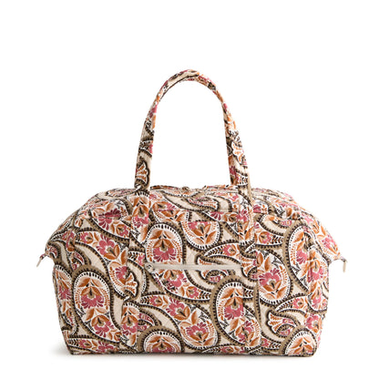 Women's Cotton Weekender Bag for Travel