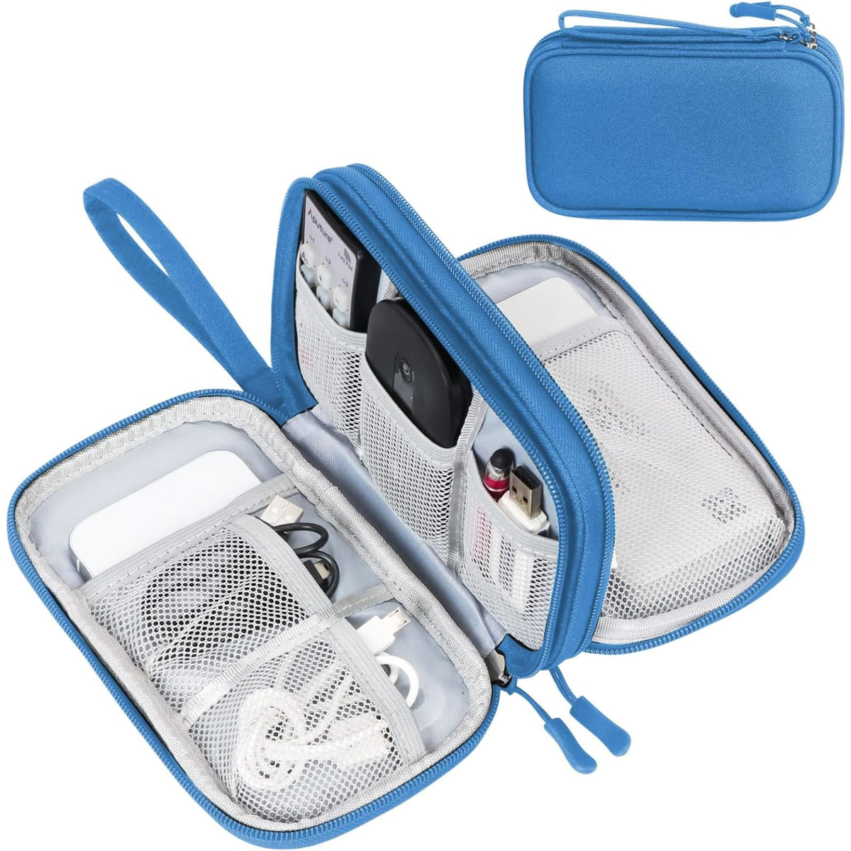 Travel Tech Organizer Pouch for Cables and Accessories