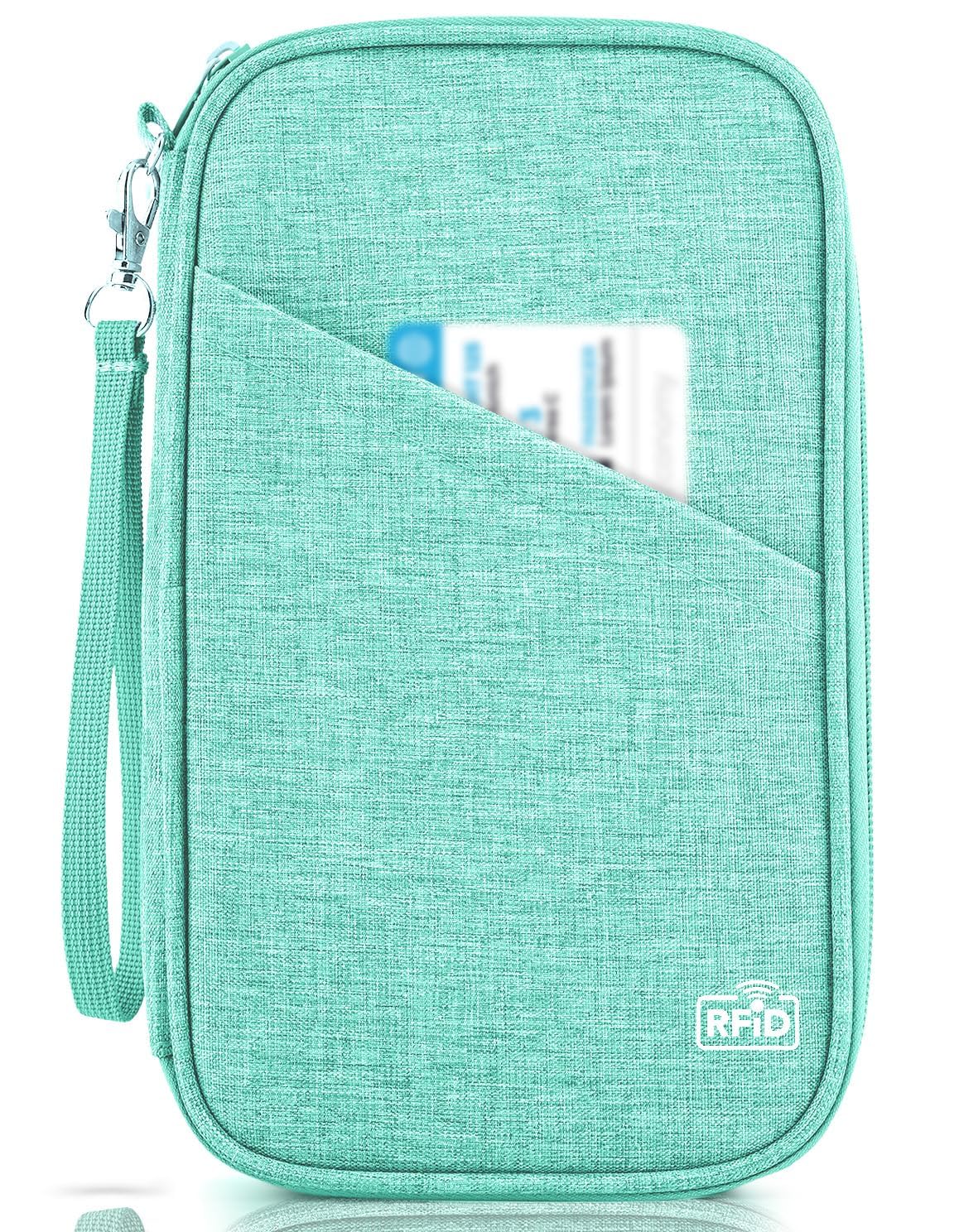 Family RFID Passport Wallet and Travel Organizer