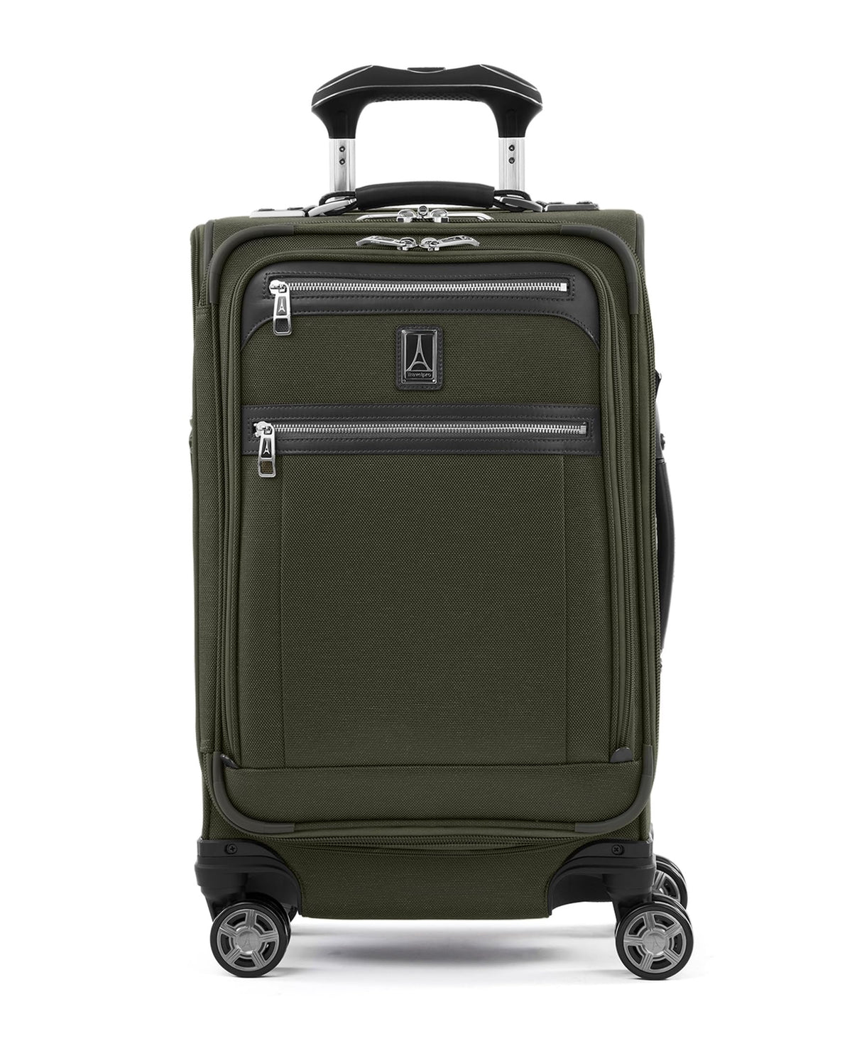 Softside Checked Luggage with 8-Wheel Spinner