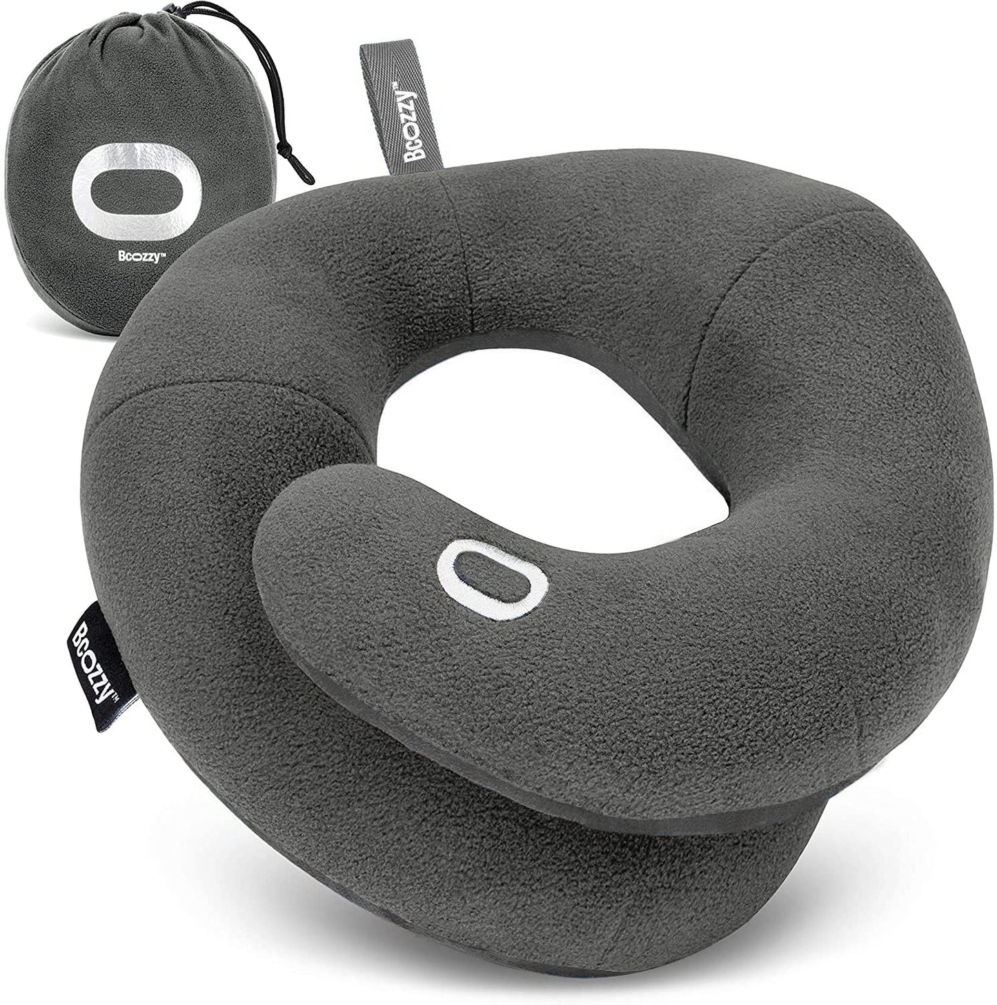 Travel Neck Pillow with Supportive Wrap Design
