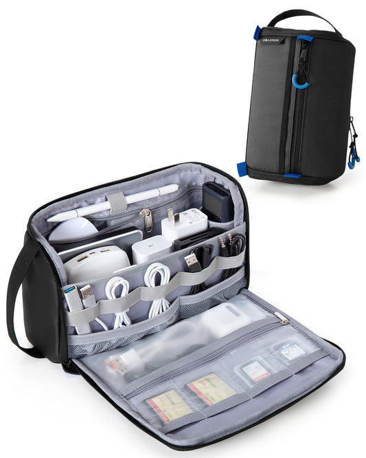 Tech Organizer Travel Case for Chargers and Cables