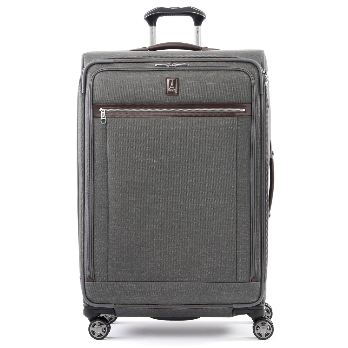 Softside Checked Luggage with 8-Wheel Spinner