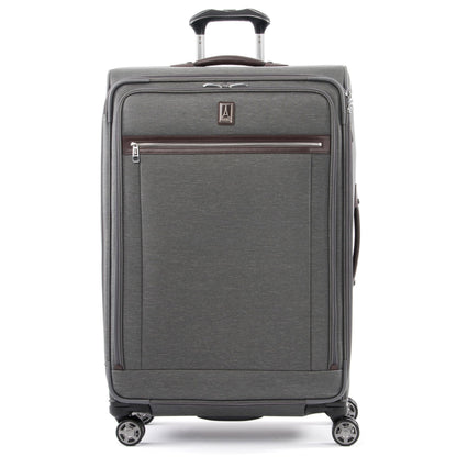 Softside Checked Luggage with 8-Wheel Spinner