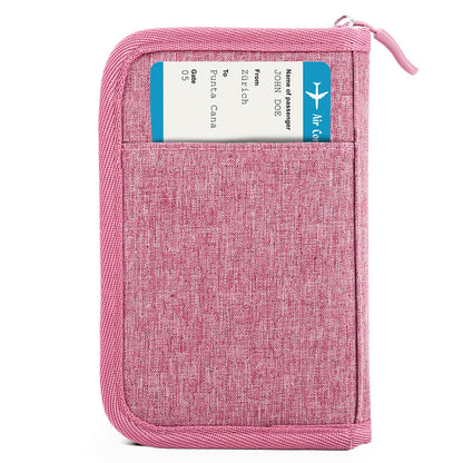 Family RFID Passport Wallet and Travel Organizer