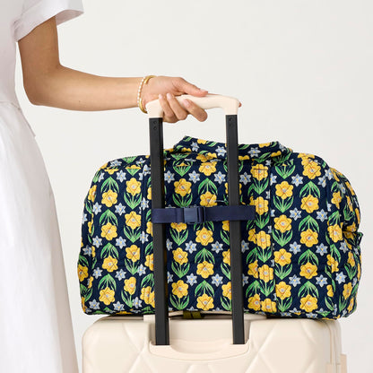 Women's Cotton Weekender Bag for Travel