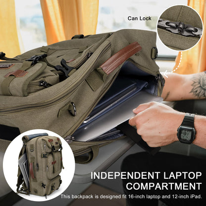 45L Carry-On Travel Backpack with Spacious Design