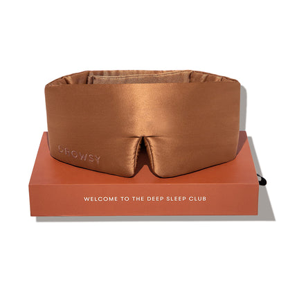 Silk Sleep Mask with Padded Light-Blocking Design