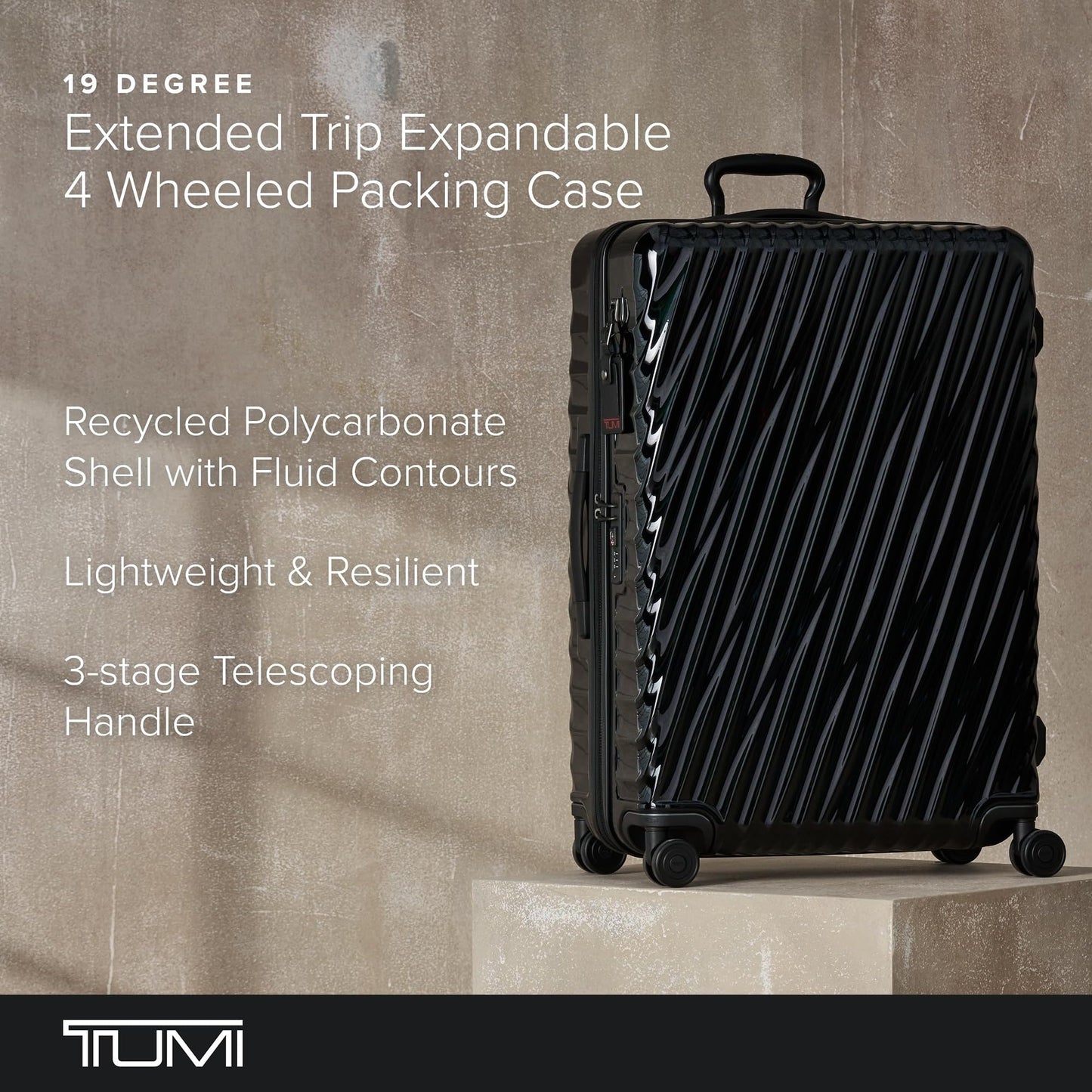 Large Expandable Checked Luggage with Spinner Wheels