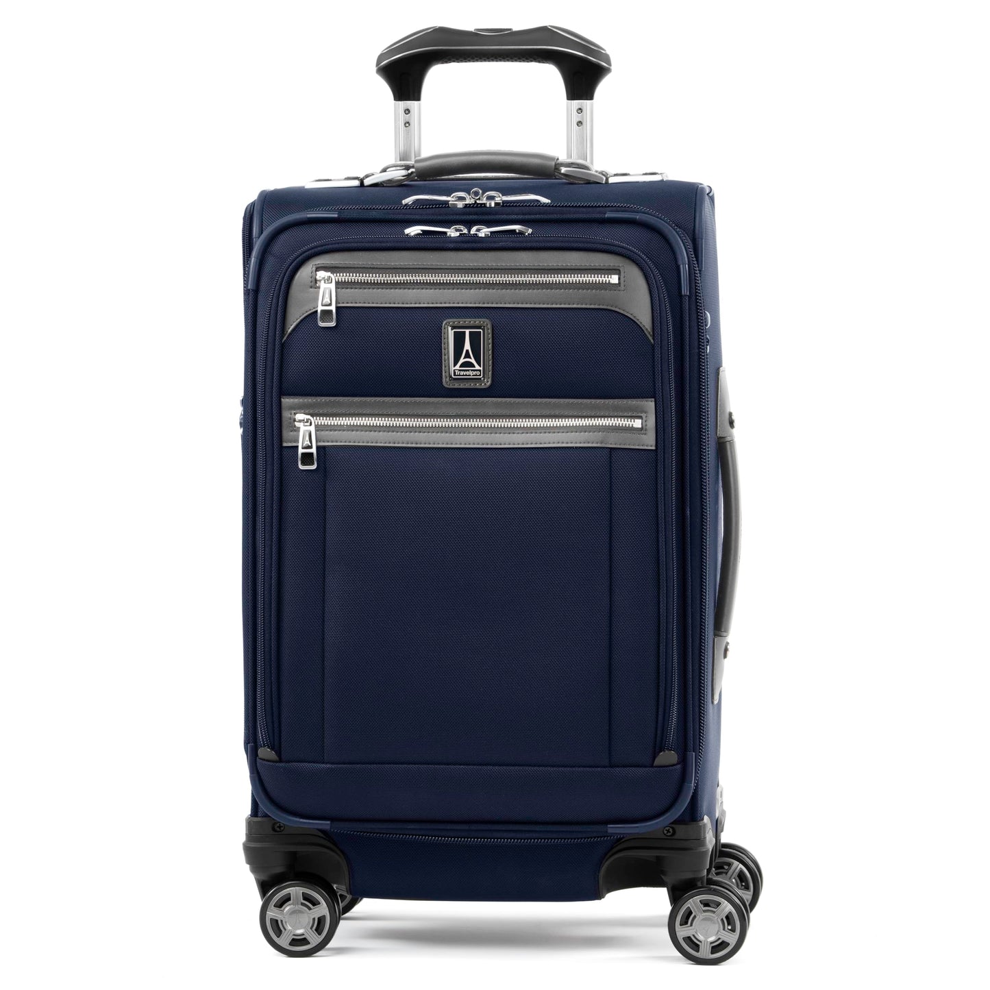 Softside Checked Luggage with 8-Wheel Spinner