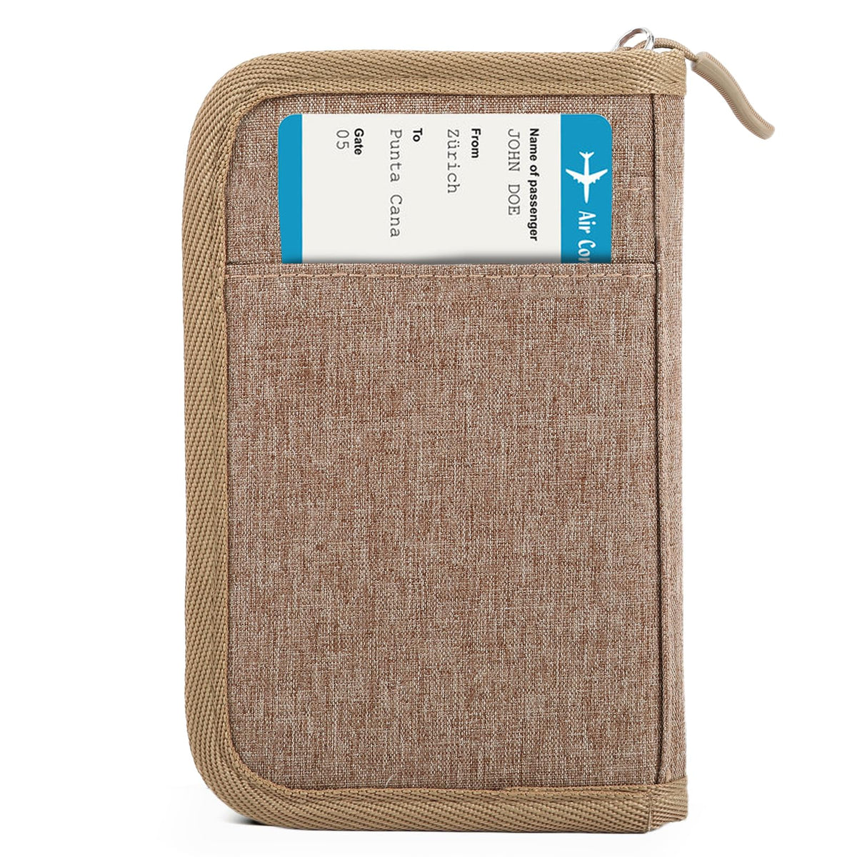 Family RFID Passport Wallet and Travel Organizer
