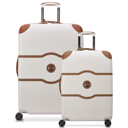 Hardside Luggage with Smooth Spinner Wheels