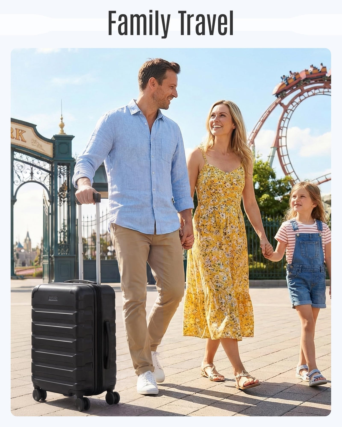 Carry-On Hardside Spinner Luggage with Expansion