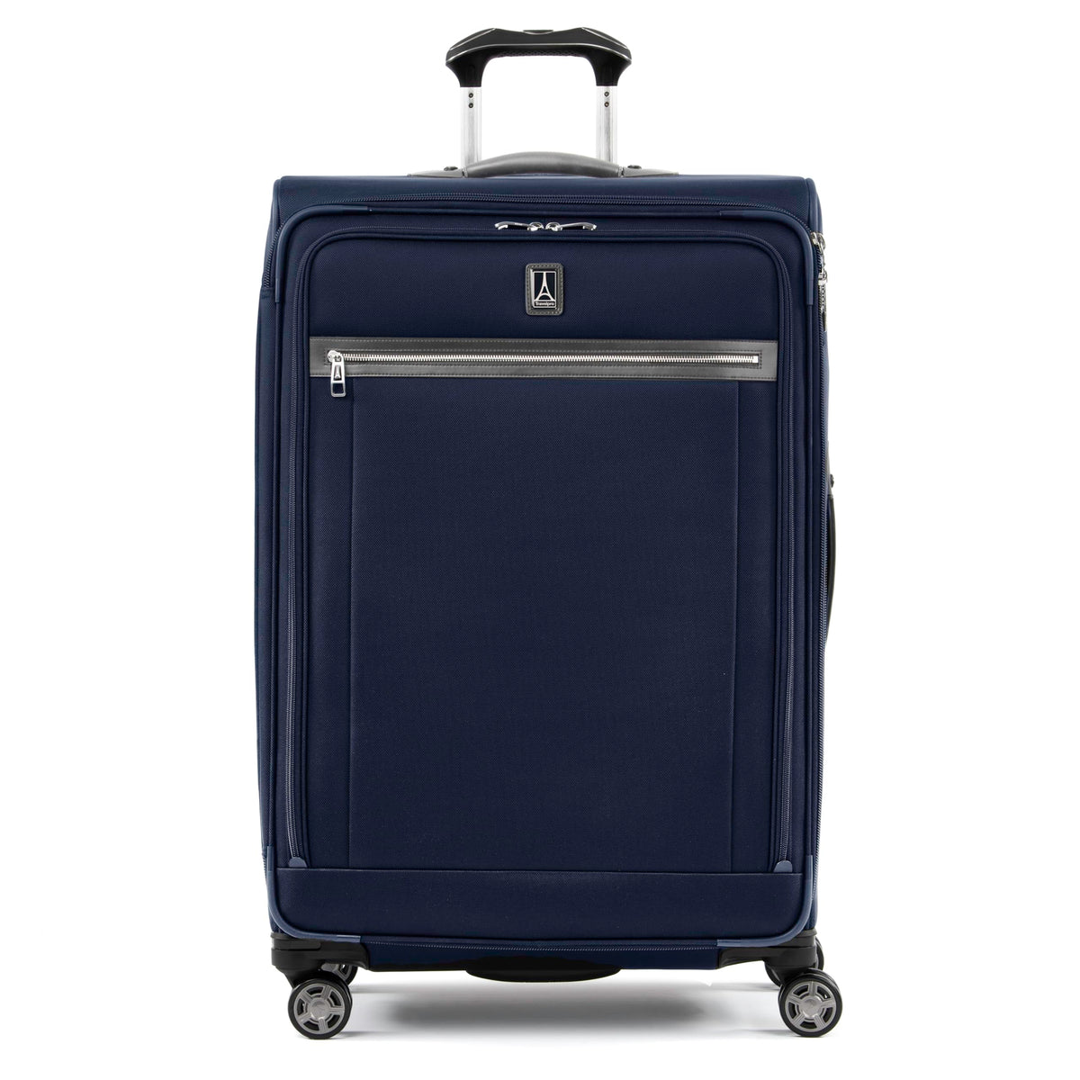 Softside Checked Luggage with 8-Wheel Spinner