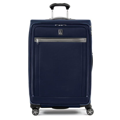 Softside Checked Luggage with 8-Wheel Spinner