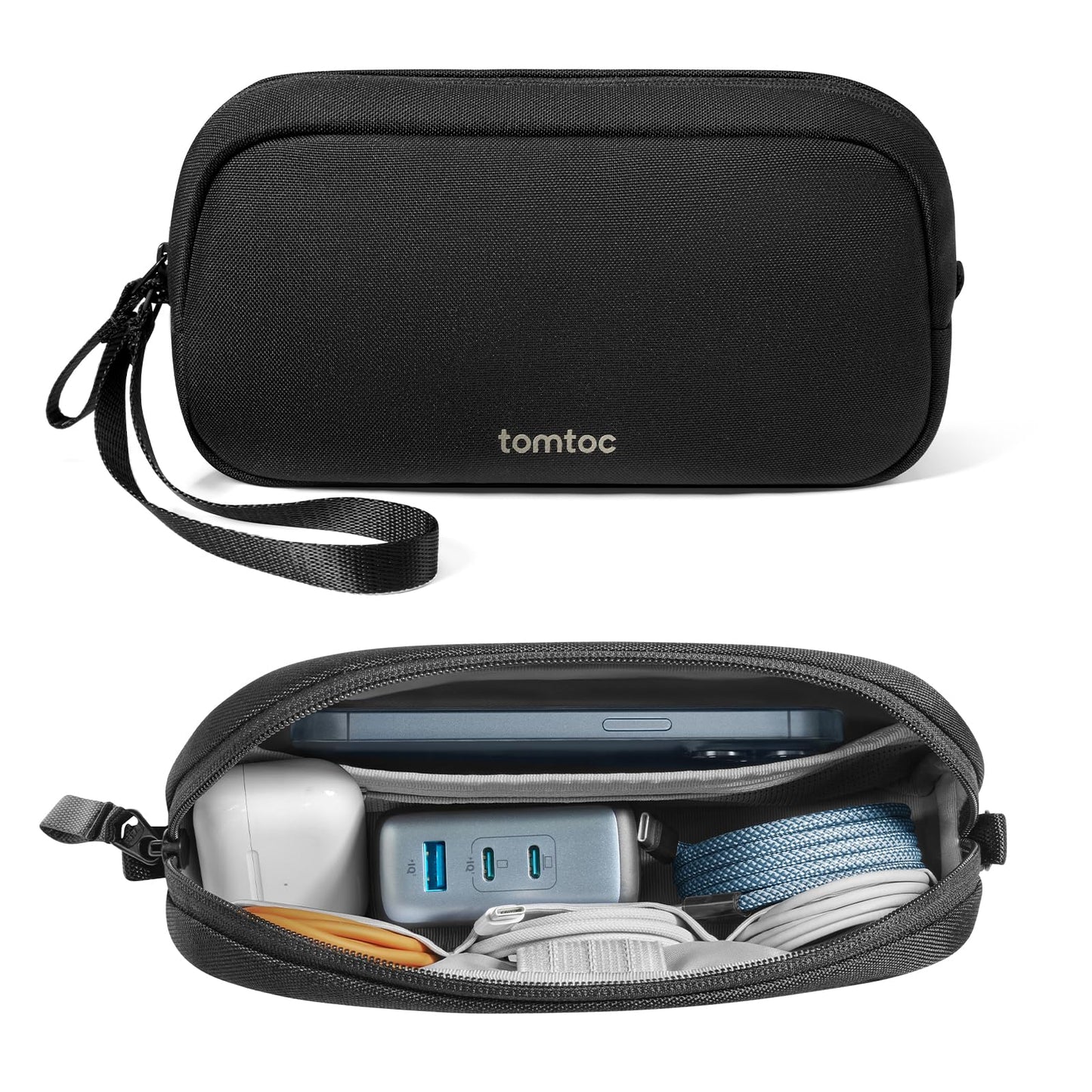 Water-Resistant Tech Organizer for Travel Essentials