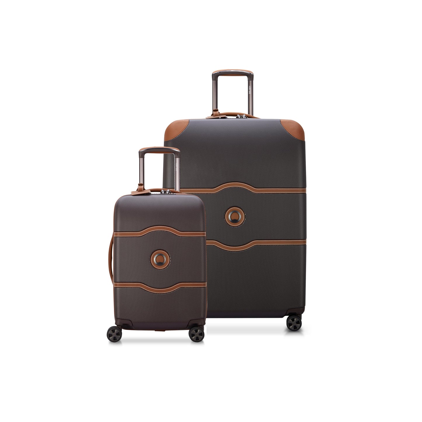 Hardside Luggage with Smooth Spinner Wheels
