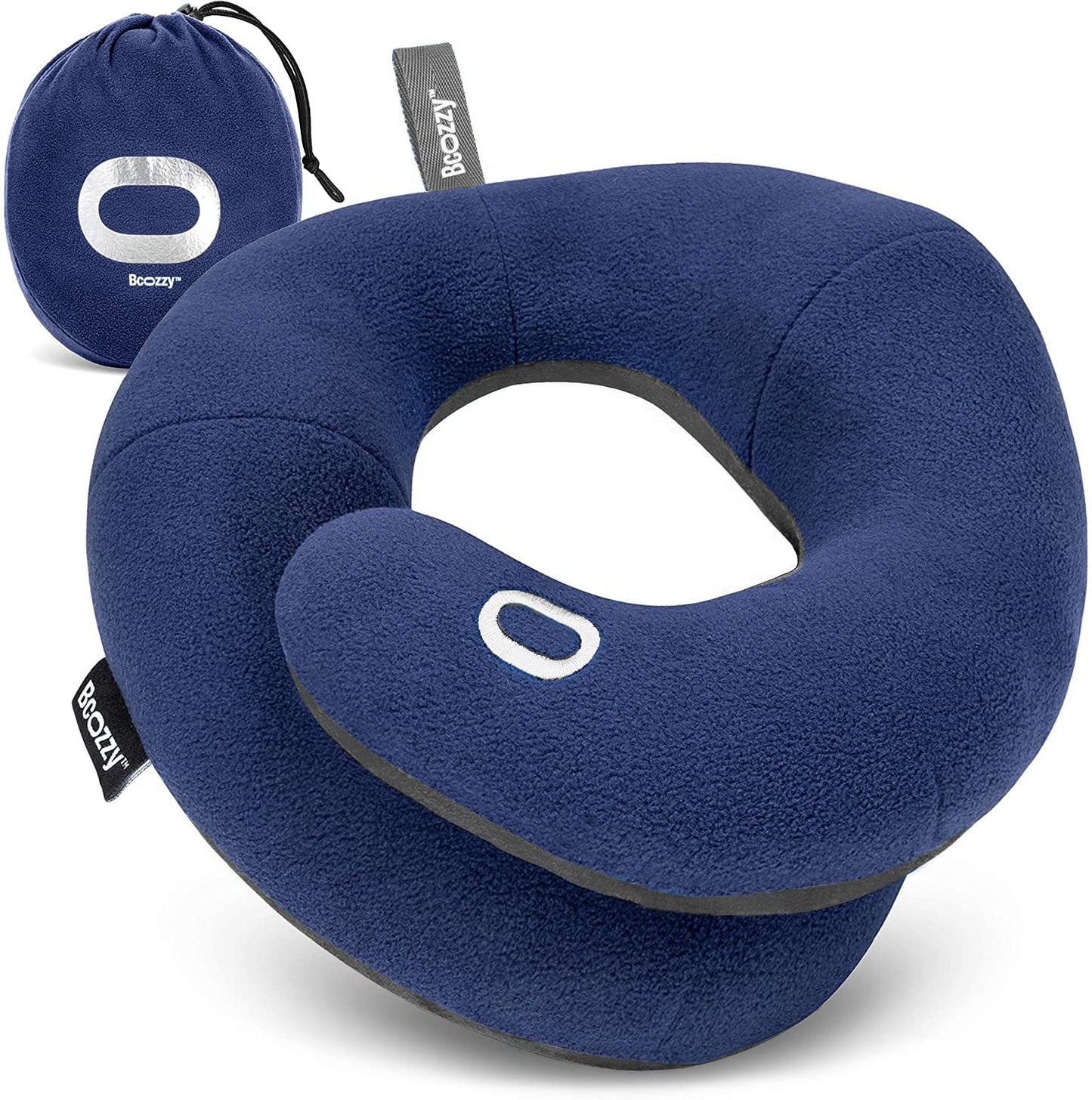 Travel Neck Pillow with Supportive Wrap Design