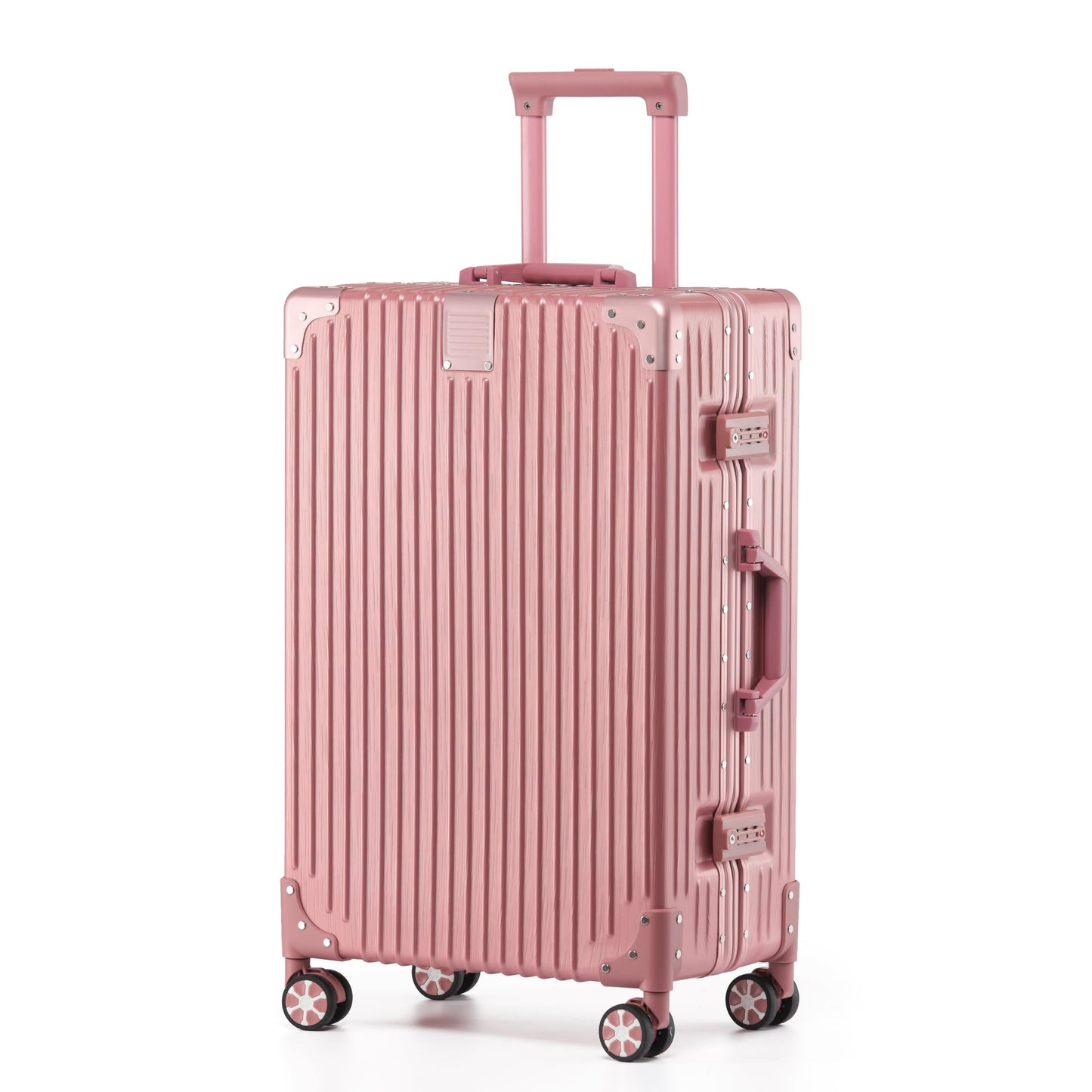Zipperless Hardshell Suitcase with Aluminum Frame