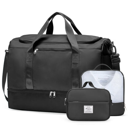 Large Weekender Bag with Shoe Compartment