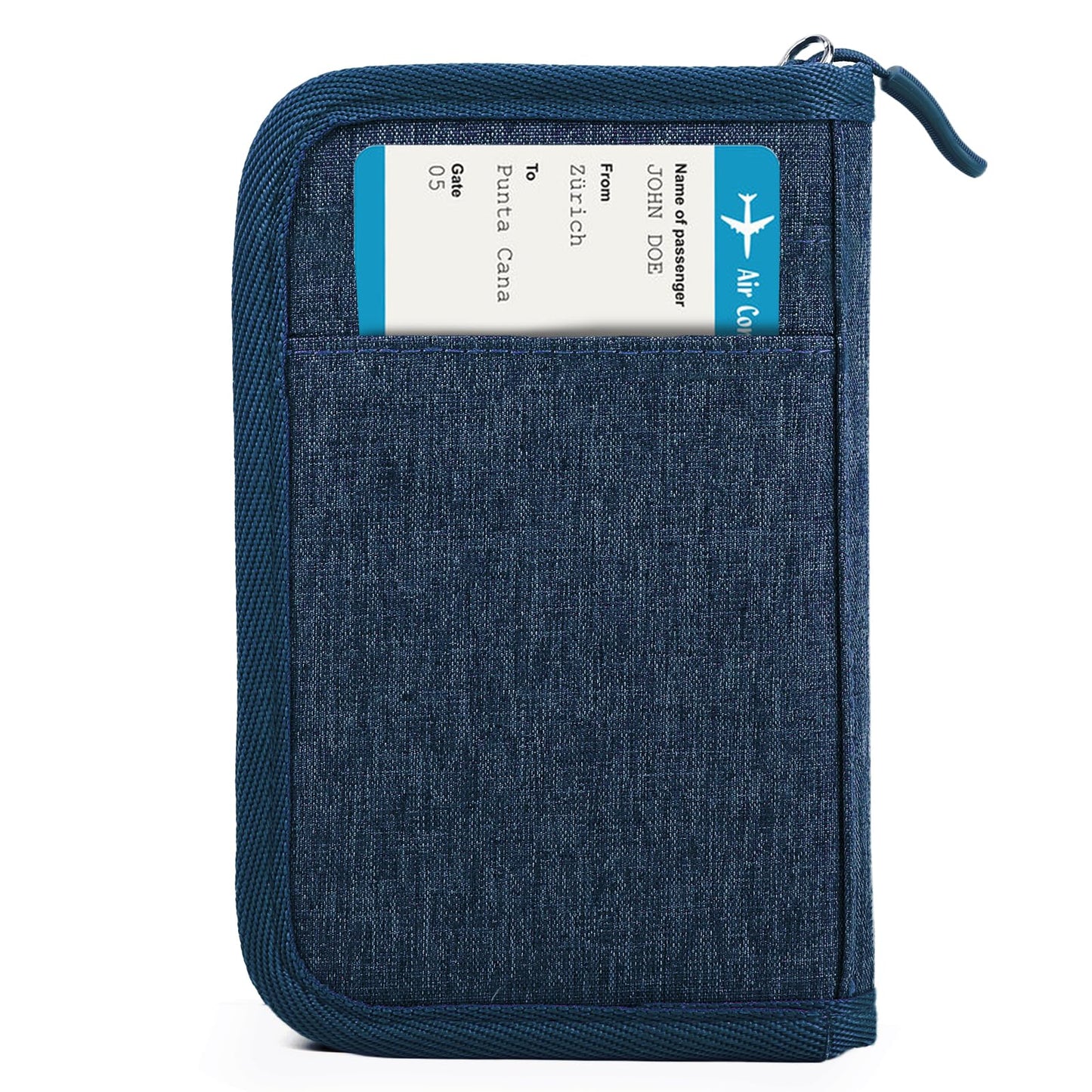 Family RFID Passport Wallet and Travel Organizer
