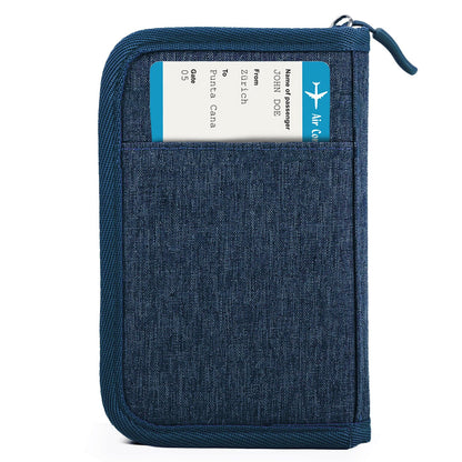 Family RFID Passport Wallet and Travel Organizer