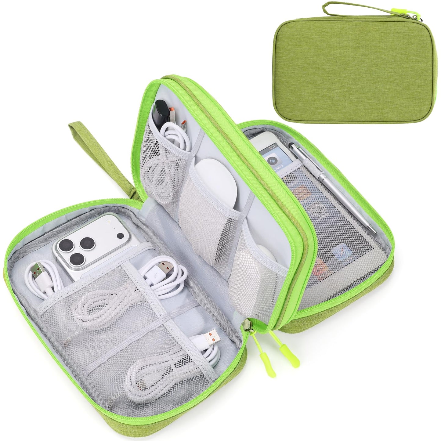 Travel Tech Organizer Pouch for Cables and Accessories