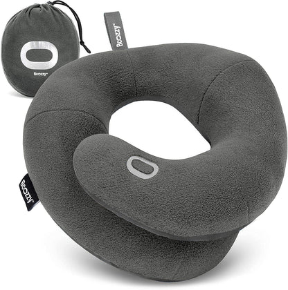 Travel Neck Pillow with Supportive Wrap Design