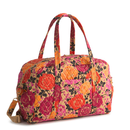 Women's Cotton Weekender Bag for Travel