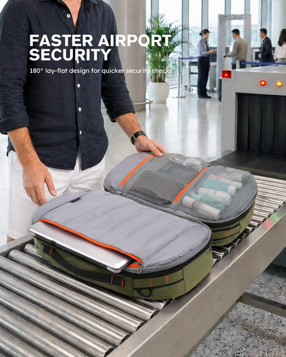 40–50L Travel Backpack with Laptop Compartment