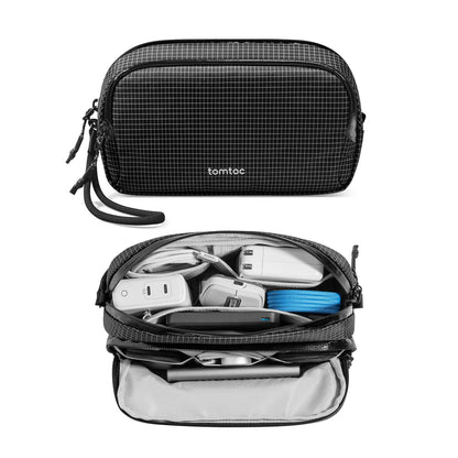 Water-Resistant Tech Organizer for Travel Essentials