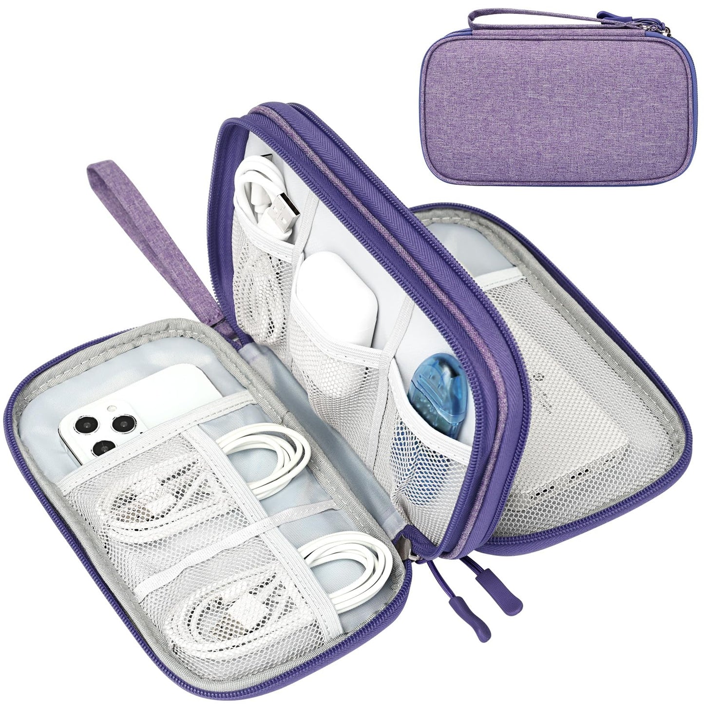 Travel Tech Organizer Pouch for Cables and Accessories