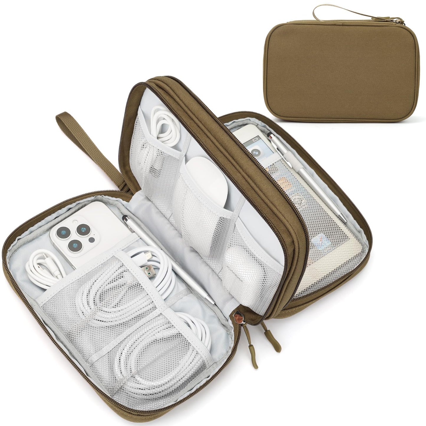 Travel Tech Organizer Pouch for Cables and Accessories
