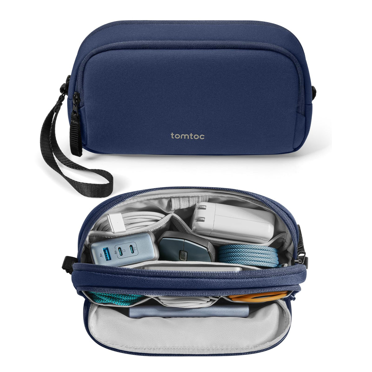 Water-Resistant Tech Organizer for Travel Essentials