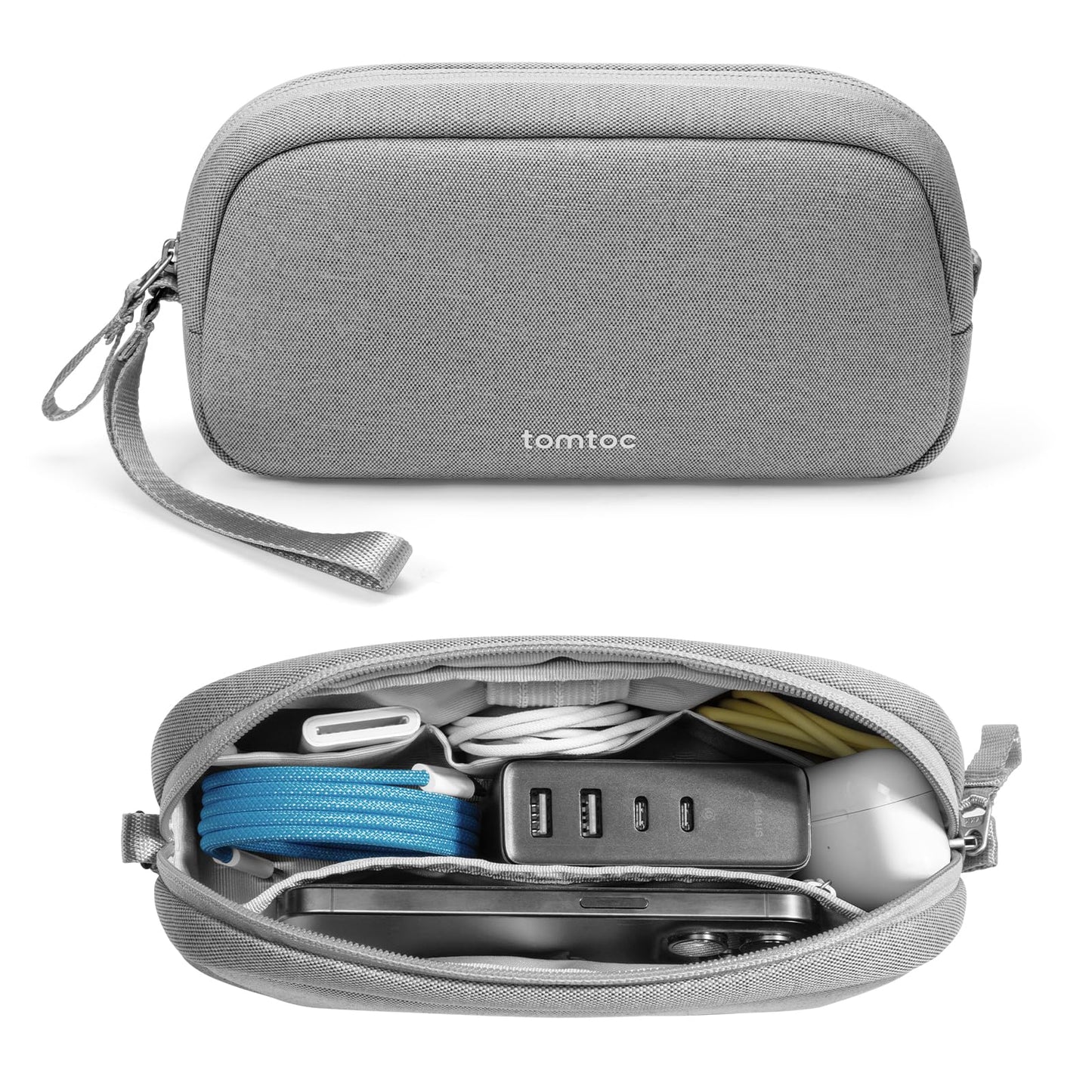 Water-Resistant Tech Organizer for Travel Essentials