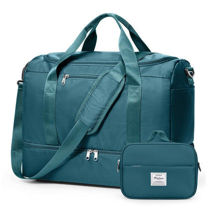 Large Weekender Bag with Shoe Compartment