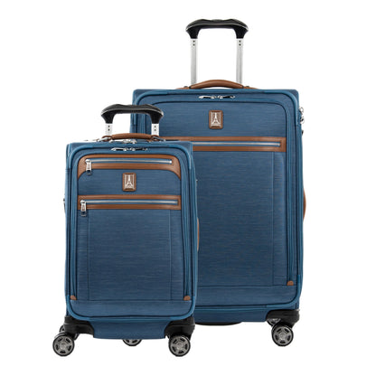 Softside Checked Luggage with 8-Wheel Spinner