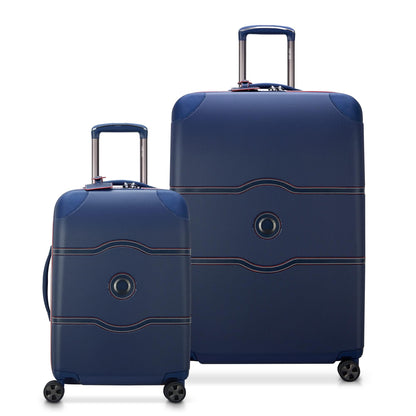 Hardside Luggage with Smooth Spinner Wheels