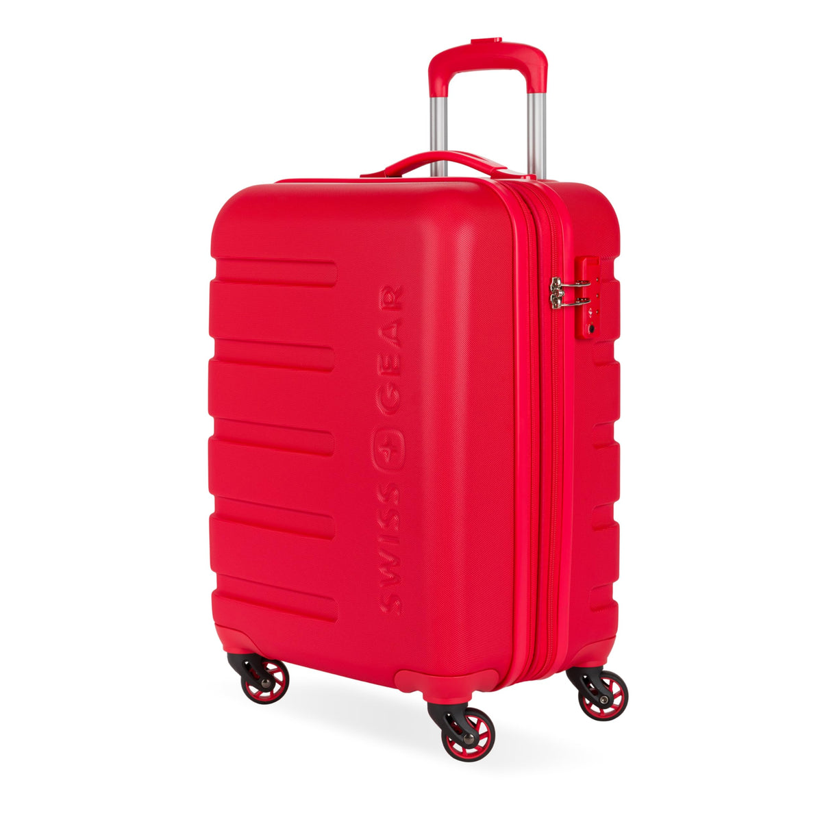 Hardside Carry-On Luggage with Built-In Cupholder