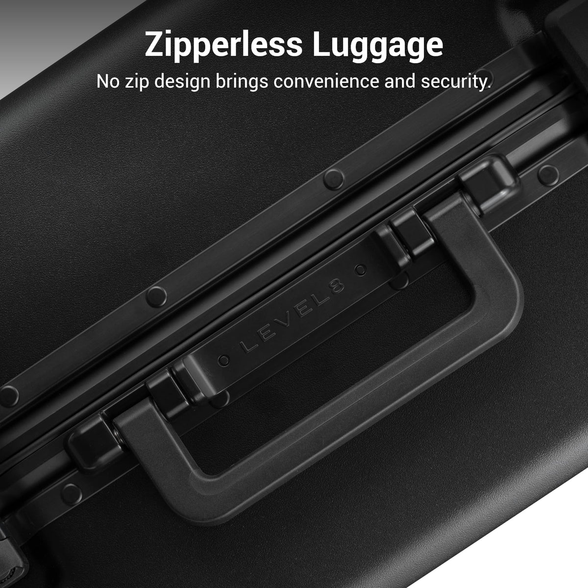 Zipperless Hardshell Luggage with Spinner Wheels